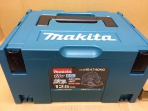マキタ 125㎜充電式マルノコ HS474DRG