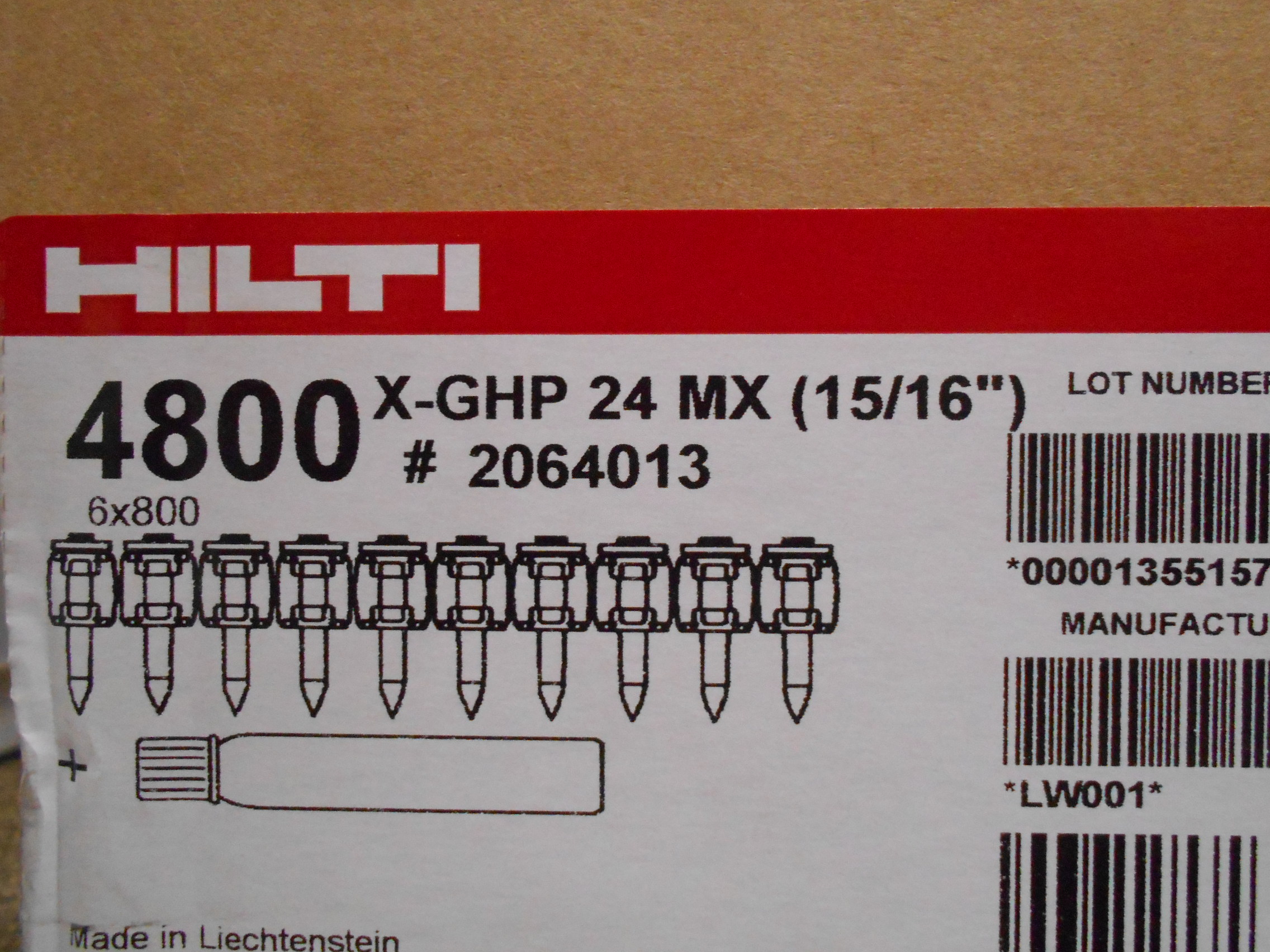 HILTI ガスピン X-GHP 20 MX ガス缶 GC20 - バッグ