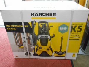 川越市のお客様から KARCHER ケルヒャー 高圧洗浄機 K5 サイレント カー&ホームキット 50Hz 
