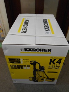 KARCHER ケルヒャー 高圧洗浄機 家庭用 K4 サイレント