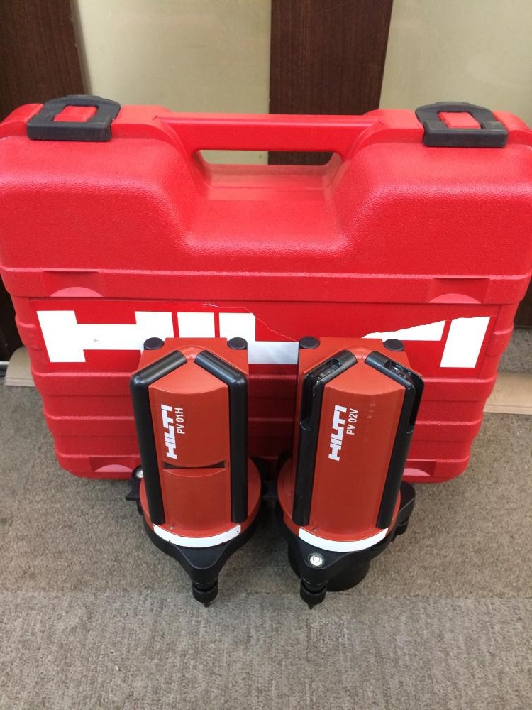 埼玉県川越市のお客様から HILTI ヒルティ レーザー墨出し器 PV01H PV02V PVA31 をお買取致しました！