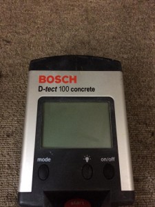 BOSCH　ウォールスキャナー　D-tect100concrete