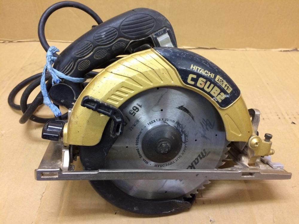 HITACHI 日立工機 165mm造作丸のこ マルノコ C6UB2