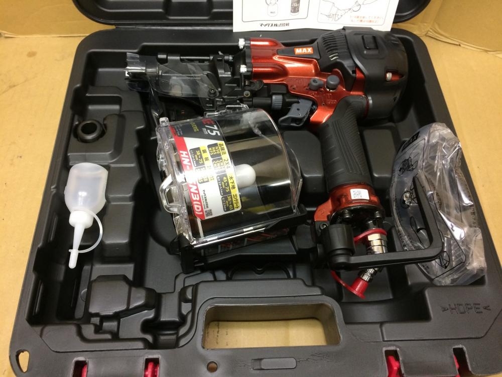 MAX 75mm高圧釘打ち機 HN-75N3(D)-R