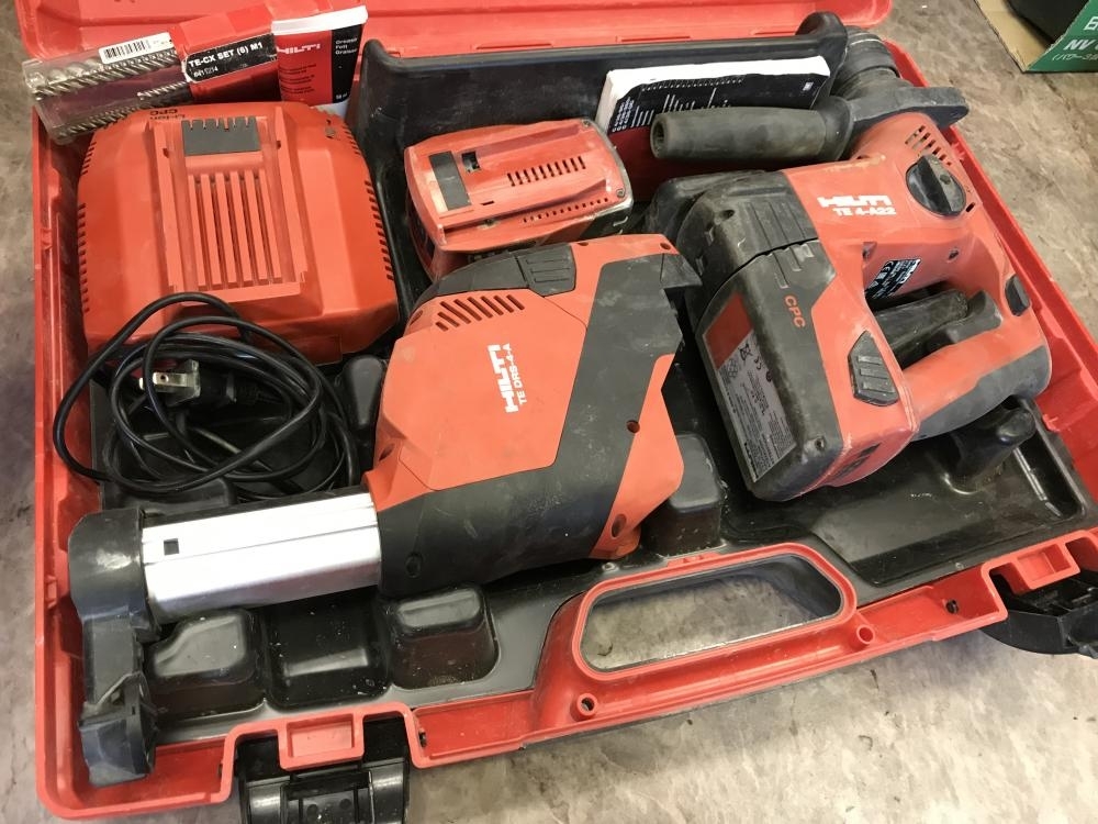 HILTI 集塵システム付きハンマドリル TE4-A22