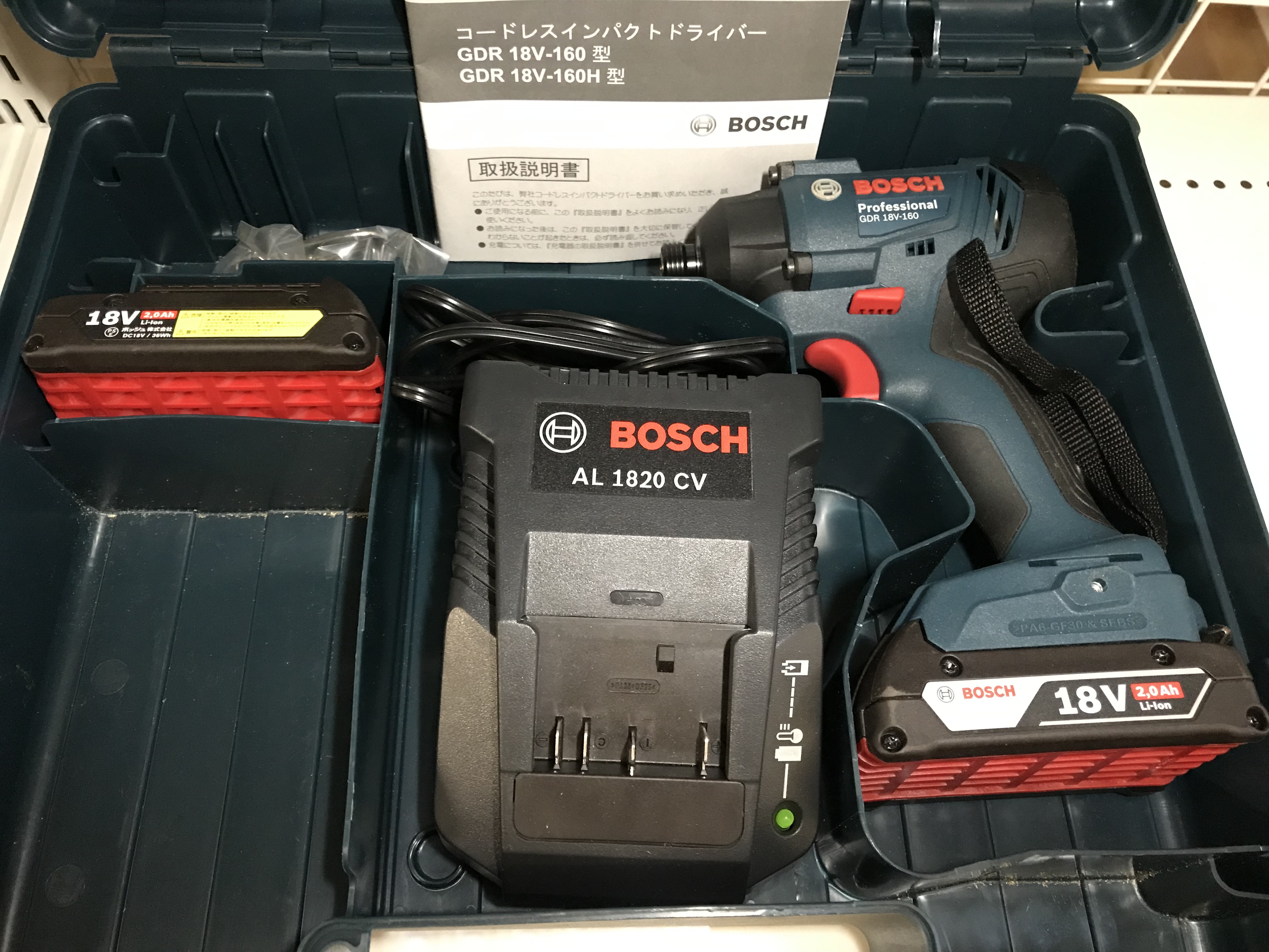 千葉店【BOSCH インパクトドライバ GDR18V-160】千葉県千葉市のお客様からお買取りさせて頂きました！