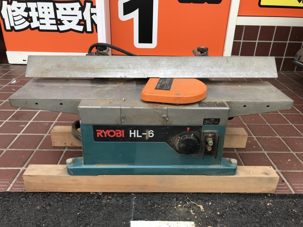 入間店【RYOBI 小型手押しカンナ HL-6】を所沢市のお客様からお買取り致しました！