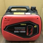 買取実績】 ナカトミ インバーター発電機 EIVG-1600D 【千葉県船橋市 
