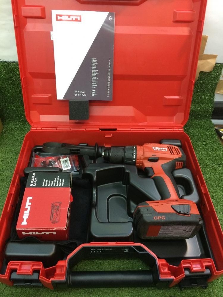 草加店【HILTI 充電式ドライバドリル SF6H-A22】埼玉県越谷市のお客様