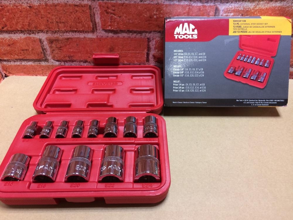 八王子店【MACTOOLS トルクスソケットセット SMXVE13B】を立川市のお客様からお買取り致しました！