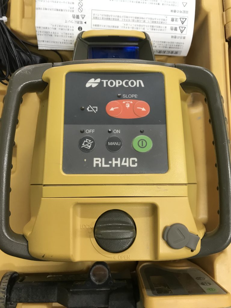 千葉店【TOPCON 回転レーザーレベル RL-H4C】千葉県八千代市のお客様