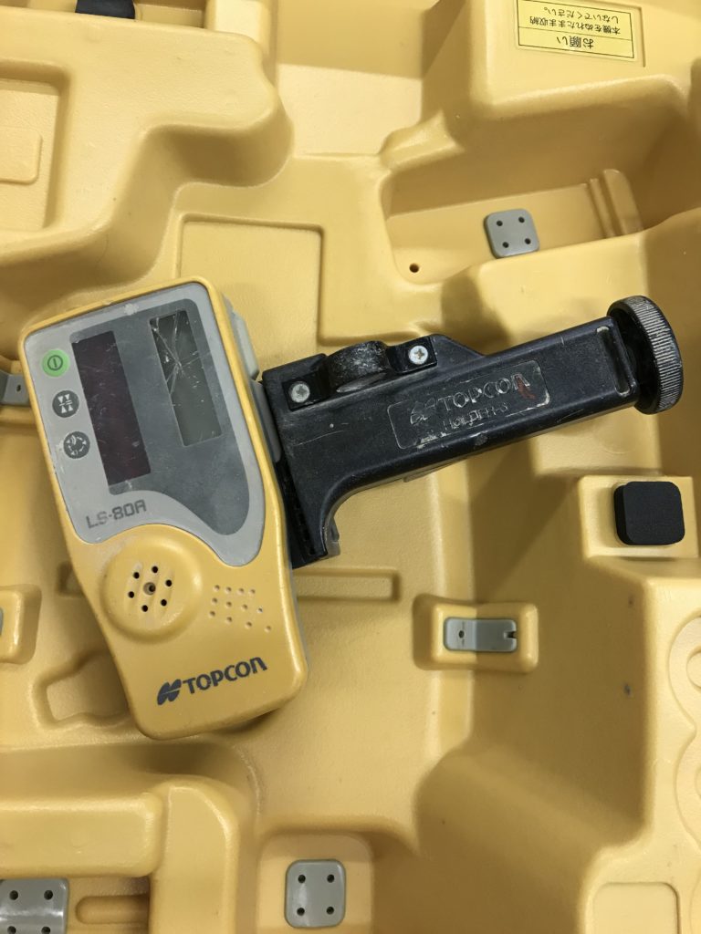 千葉店【TOPCON 回転レーザーレベル RL-H4C】千葉県八千代市のお客様