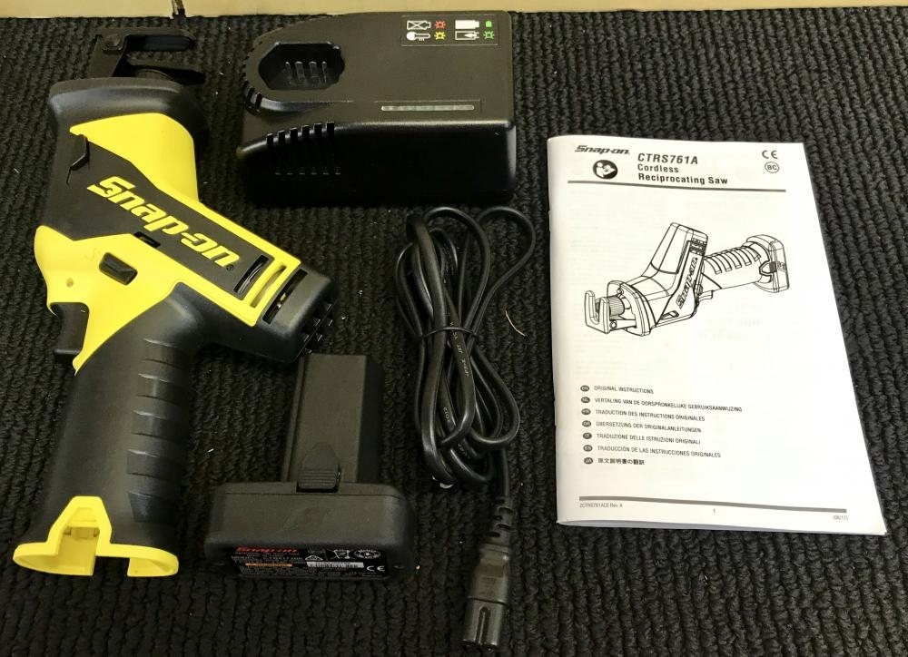 川越店【Snap-on 電動レシプロソー CTRS761AHV】埼玉県川越市のお客様 