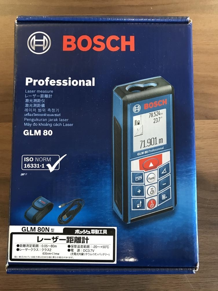 松戸店【ボッシュ レーザー距離計 GLM80】市川市のお客様からお買取り