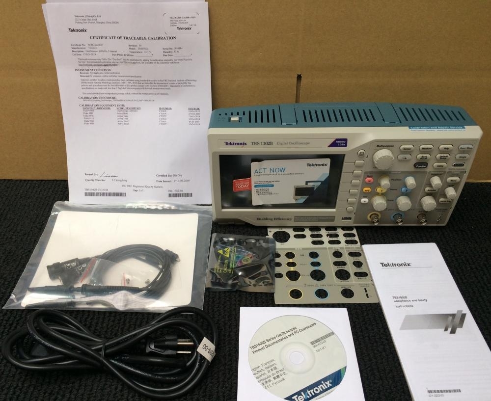 買取実績】 Tektronix デジタル・オシロスコープ TBS1102B 新品 【千葉県成田市】千葉幕張店