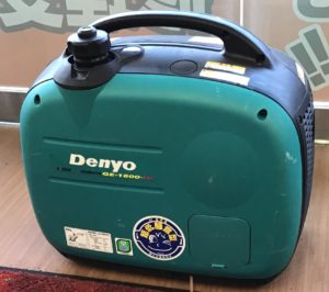 厚木店【Denyo インバーター発電機 GE-1600-IV】神奈川県海老名市の 