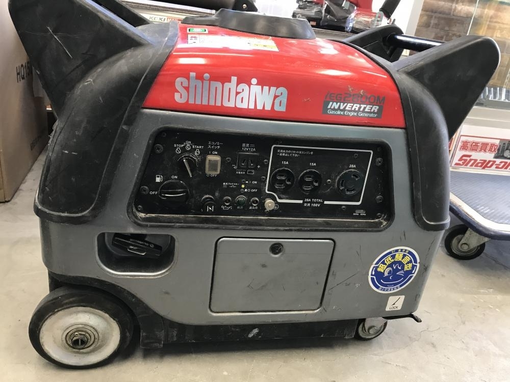 川崎店【shindaiwa 新ダイワ インバーター発電機 iEG2800M】川崎市宮前