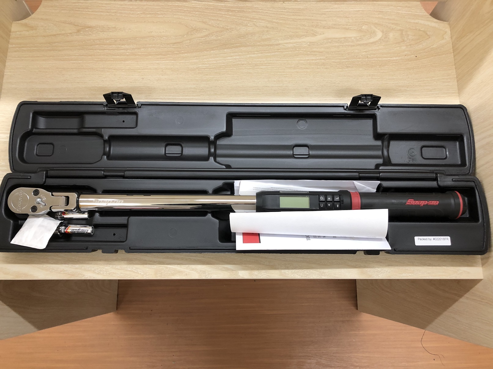 厚木店【Snap-on トルクレンチ ATECH3F250BN】厚木市のお客様からお  