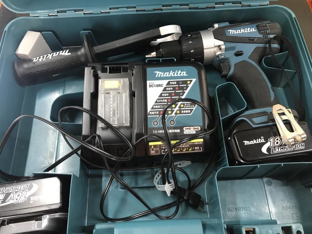 マキタ 充電式震動ドライバドリル HP458DRFX