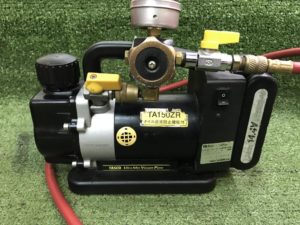 松原店【TASCO 充電式真空ポンプ TA150ZR】大阪府八尾市のお客様からお 