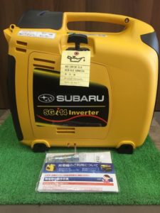 松原店【SUBARU スバル インバータ発電機 SGi14 定格出力1.35kVA】大阪 ...