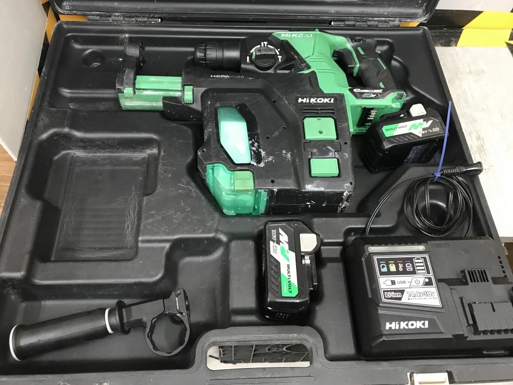 Hikoki 集じん機能付ハンマドリル DH36DPB(2XP)