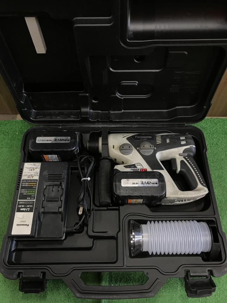 Panasonic パナソニック 充電ハンマドリル EZ7880LZ2S-B 28.8V 3.1Ah