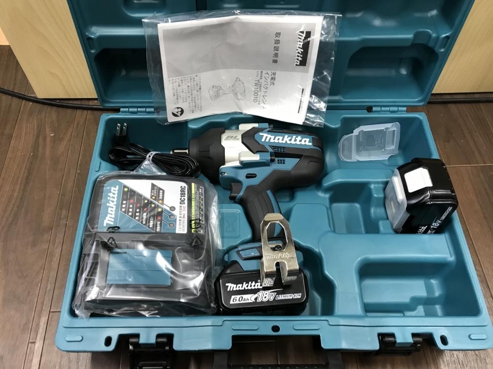 マキタ 充電式インパクトレンチ TW1001DRGX