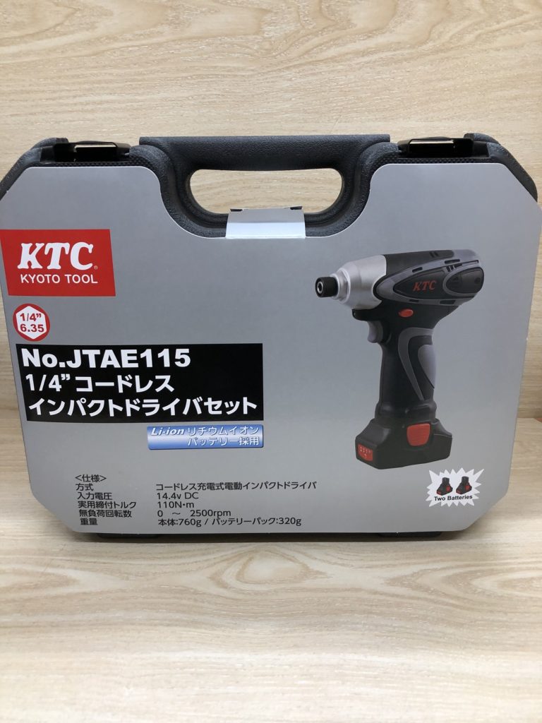 商品追加値下げ在庫復活 KTC JTAE115 4" コードレスインパクトドライバ