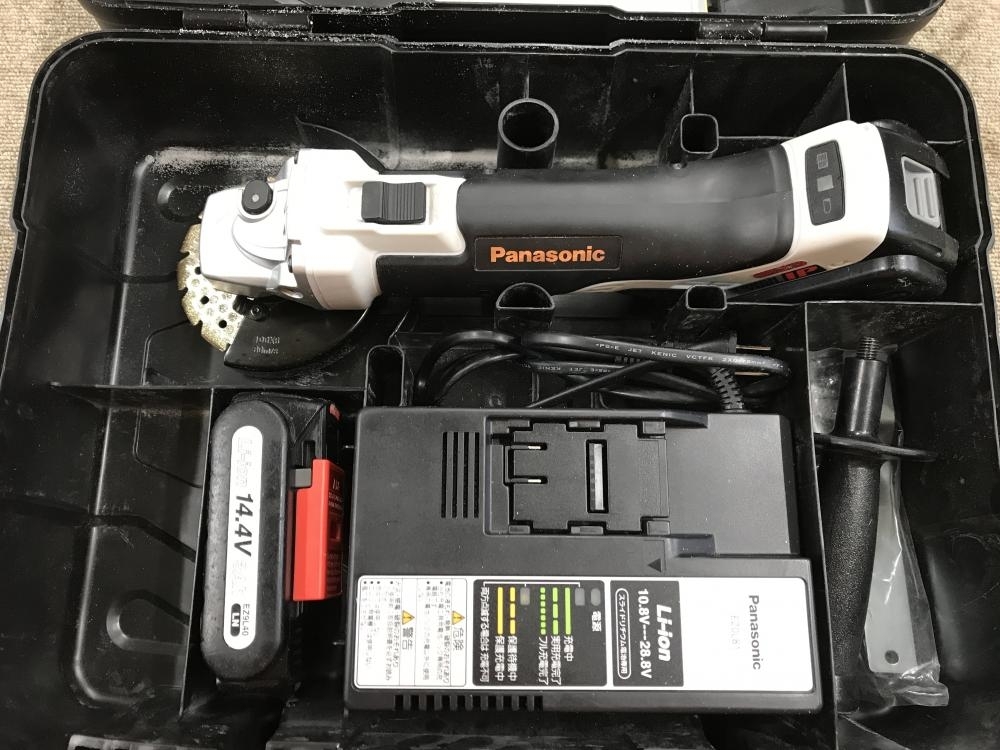 パナソニック 充電式ディスクグラインダ EZ46A1 バッテリー2種類※写真参照