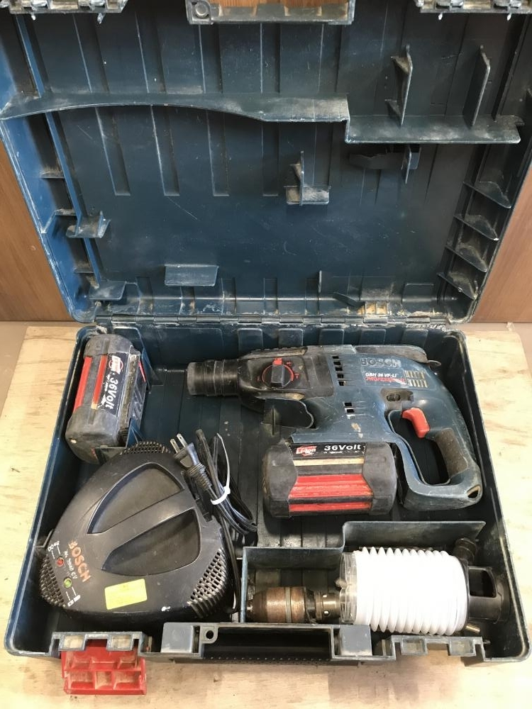 BOSCH ボッシュ 充電式ハンマードリル GBH36VF-LI ※おまけ付き