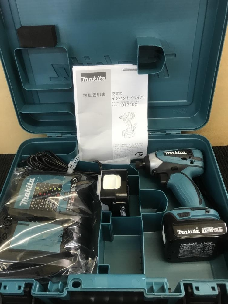 堺店【makita インパクトドライバ TD134DSHX 14.4V】大阪府堺市のお客様からお買取り致しました！