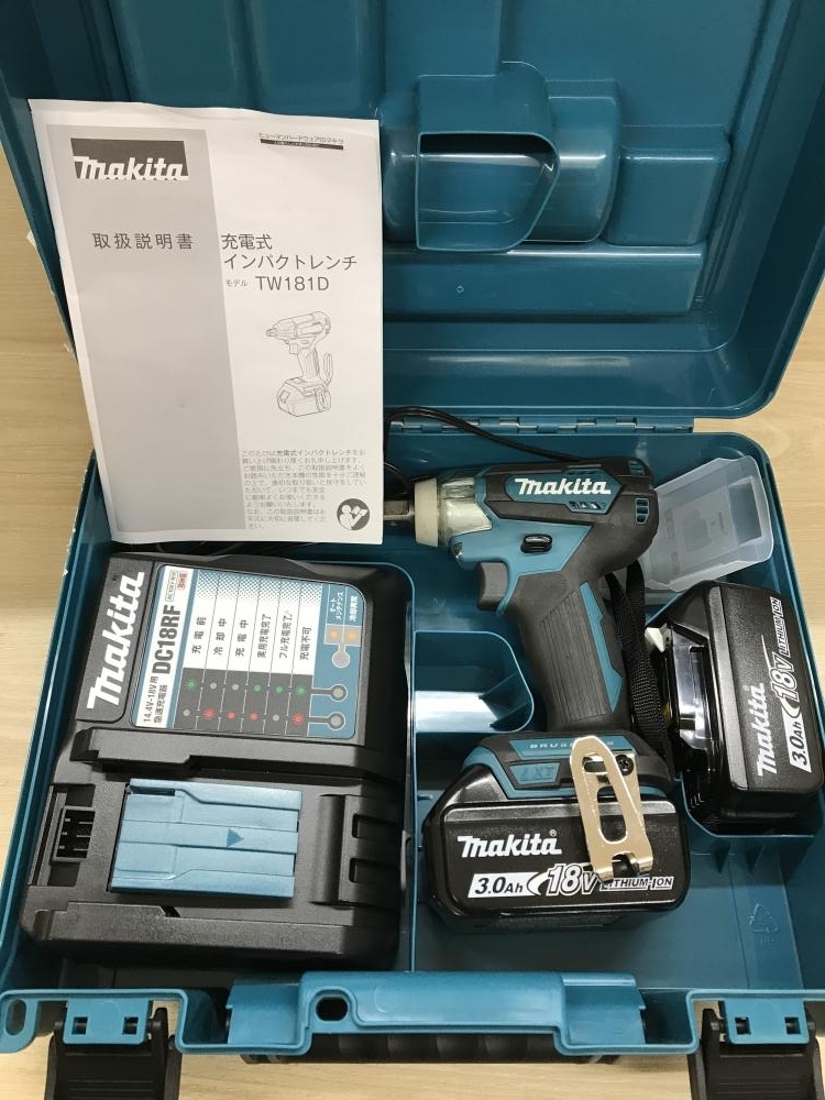 マキタ インパクトレンチ TW181DRFX