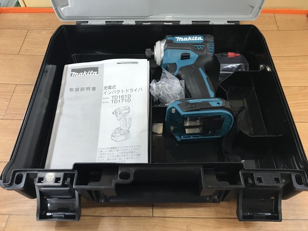 マキタ インパクトドライバ TD171D ※本体、ケースのみ