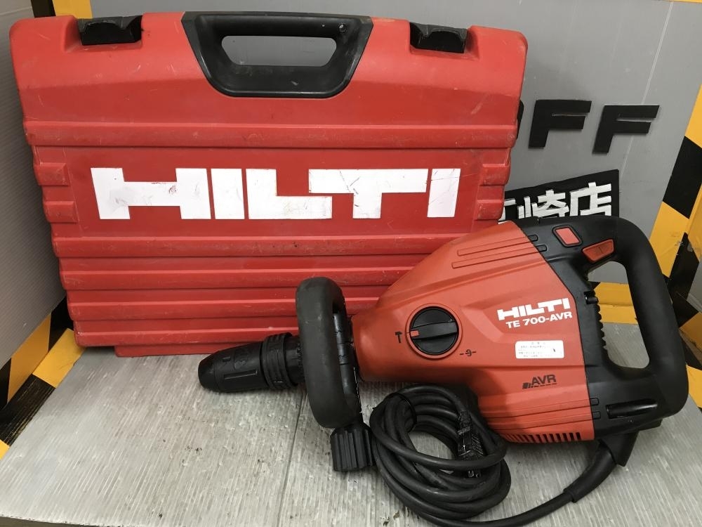 堺店【ヒルティ HILTI コンクリートブレーカー TE700-AVR】大阪府八尾市のお客様からお買取り致しました！！！