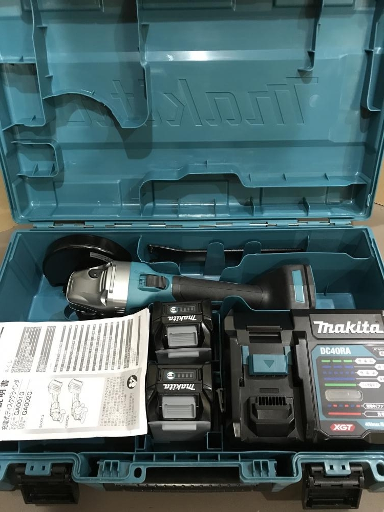マキタ　makita 125mm充電式ディスクグラインダ GA002GRDX
