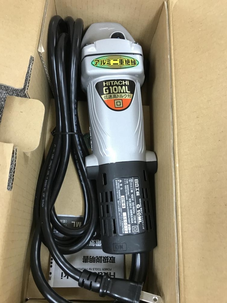 HITACHI 100mmディスクグラインダ G10ML