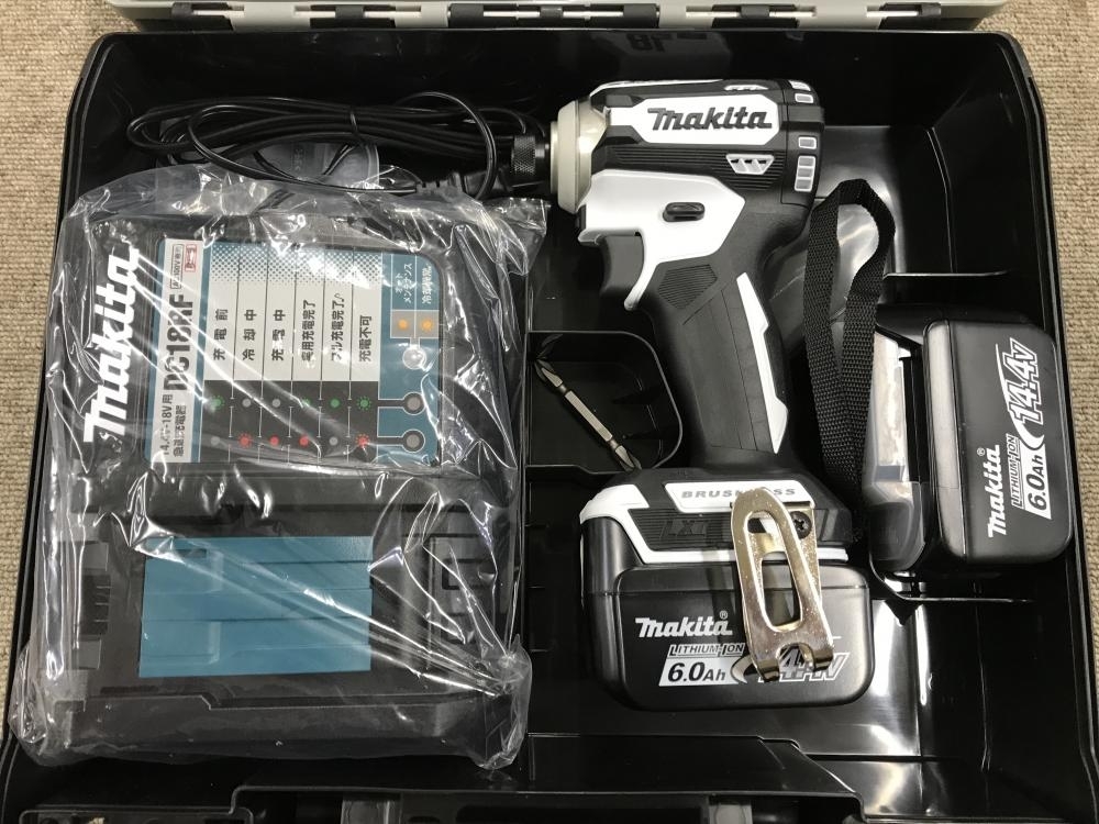 マキタ インパクトドライバ TD161DRGXW カラー:白