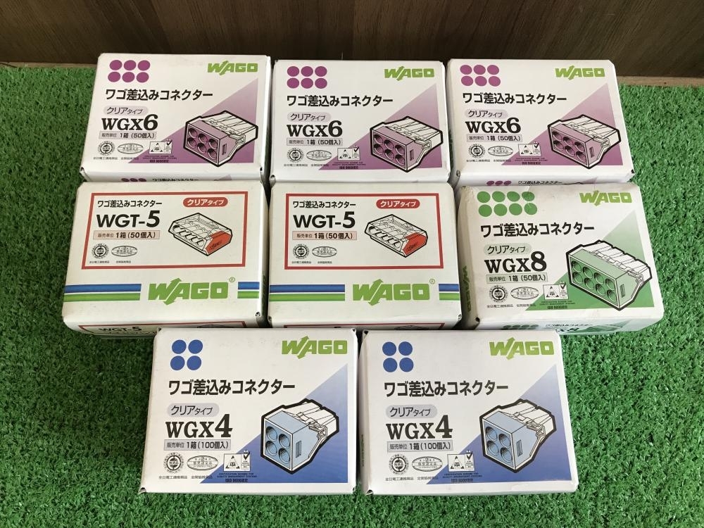 入間店【WAGO ワゴ差込コネクター 8箱セット WGX4×2 WGT-5×2 WGX6×3  WGX8×1】埼玉県所沢市のお客様からお買取り致しました！！！