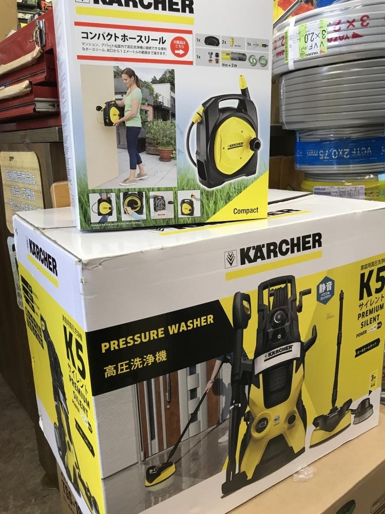 WEB限定デザイン ケルヒャー K3 Hose Reel 家庭用高圧洗浄機