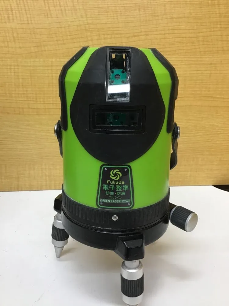 松原店 Fukuda フクダ 電子制御 フルライングリーンレーザー墨出し器 Fl 558ge 大阪府松原市のお客様からお買取りさせて頂きました 電動工具の高価買取 高く売るならツールオフ