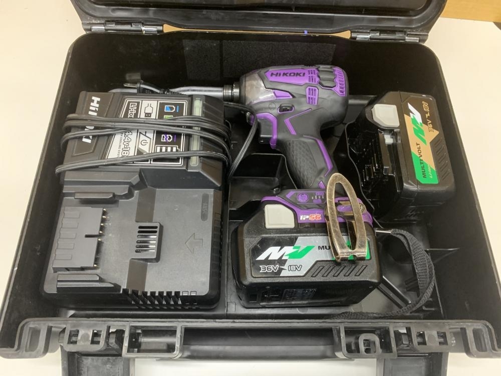 ハイコーキ インパクトドライバ　限定色 WH36DA