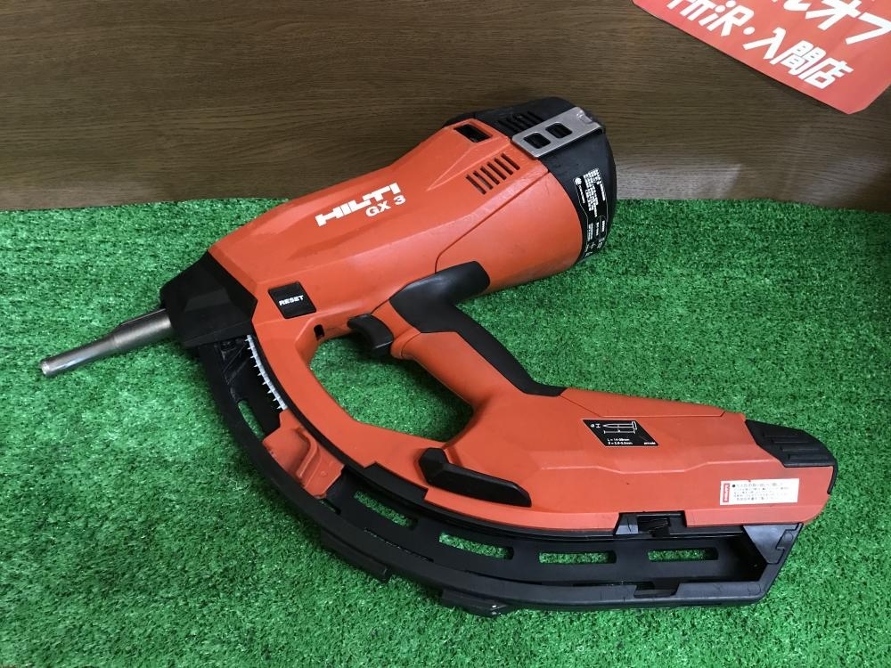 入間店【HILTI ヒルティ ガス式鋲打ち機 GX3】を埼玉県所沢市のお客様