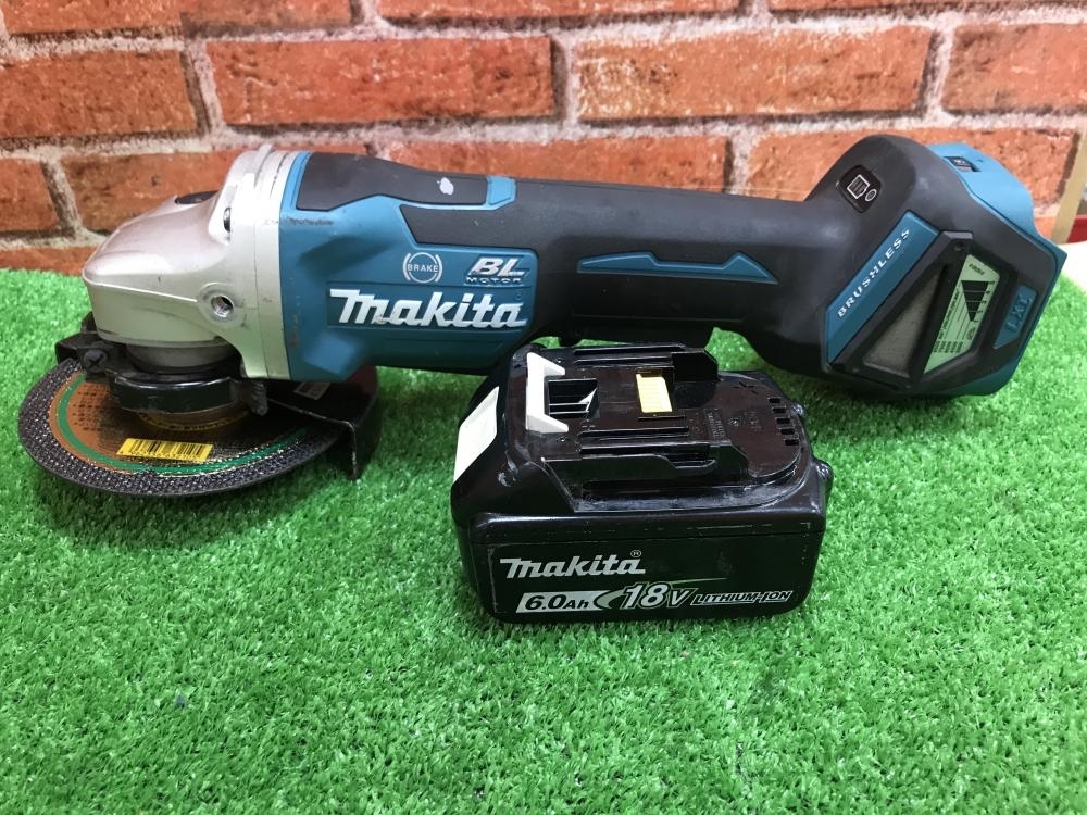 Makita - マキタ 125mm 充電式ディスクグラインダ 18V GA512D おまけ