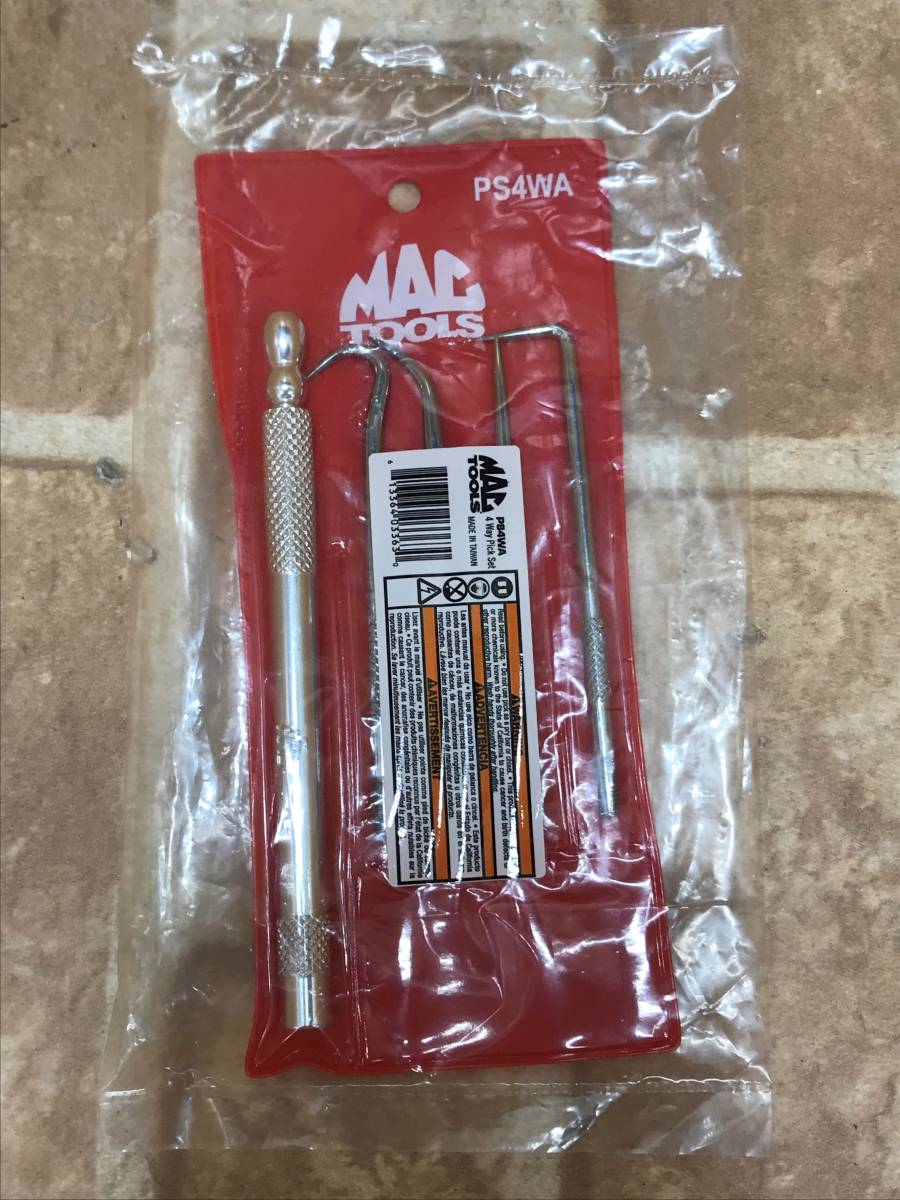 MACTOOLS 4WAYピックセット PS4WA