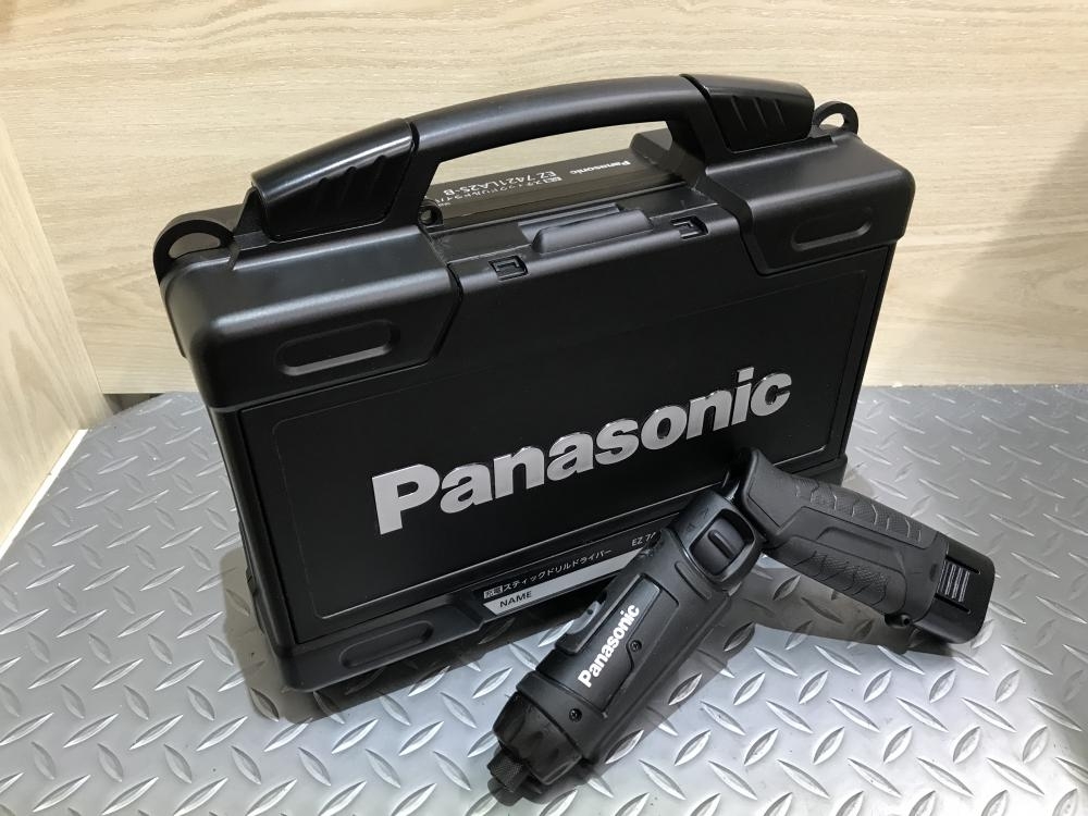 堺店【Panasonic 充電式スティックドリルドライバー EZ7421LA2S-B