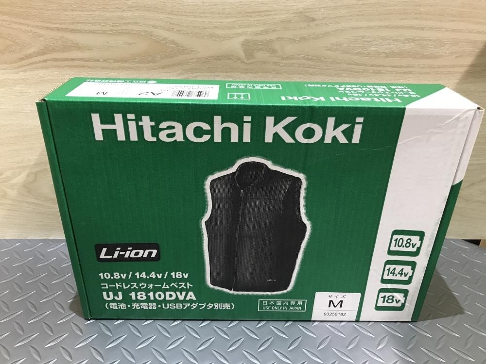 Hitachi Koki空調服UJ 1810DVA M コードレスUSBアダプタ 日立