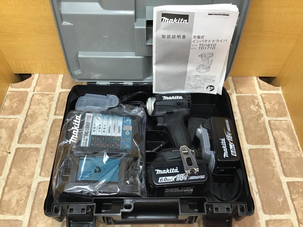 マキタ 充電式インパクトドライバ TD171DRGX