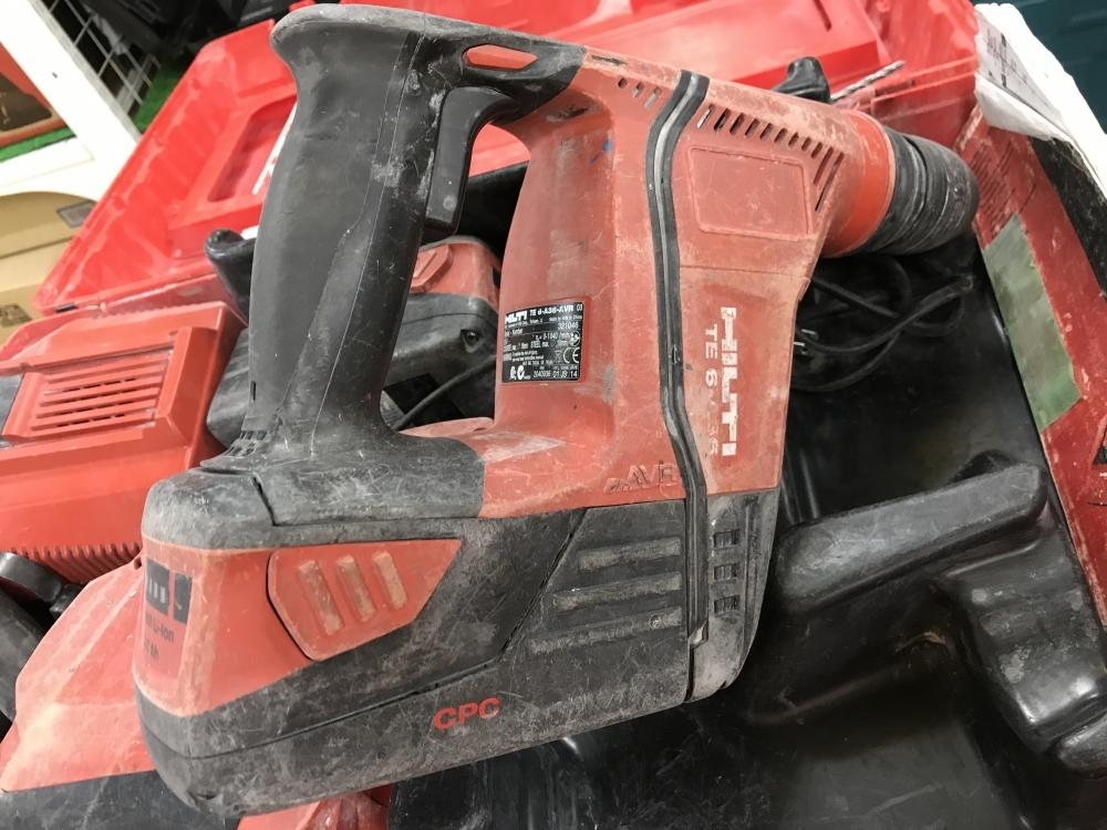 枚方店【HILTI 充電式ハンマドリル TE6-A36】大阪府交野市のお客様から