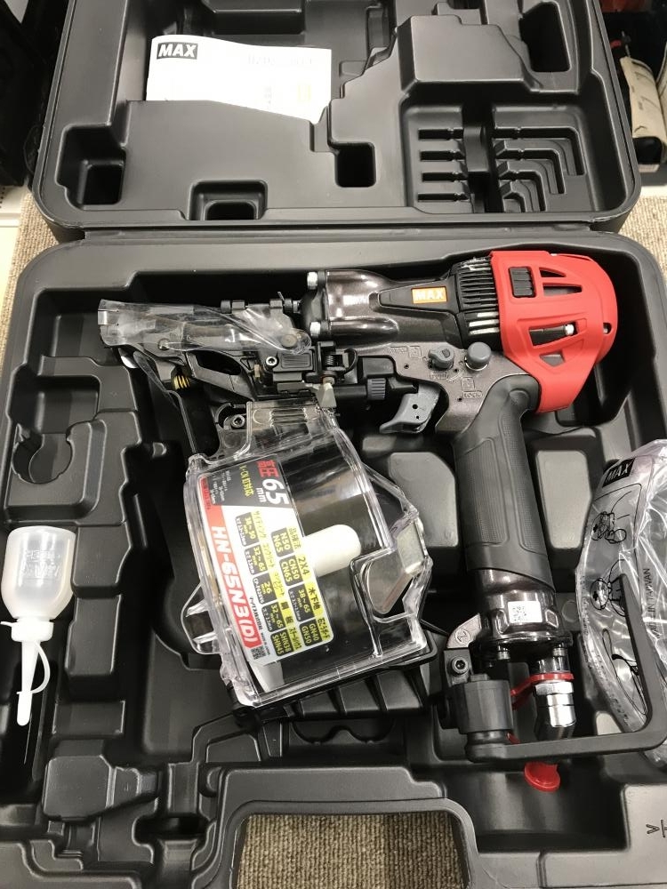 MAX マックス　高圧釘打ち機 HN-65N3(D)-G